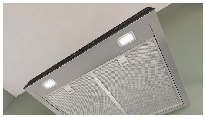 Abluft/Umluft Dunstabzugshaube/Esse Wand 60 cm (Edelstahl) Serie 6 DWB67DN30 
