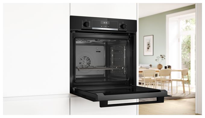 Einbaubackofen groß AutoClean Serie 6 HBG537BB4 