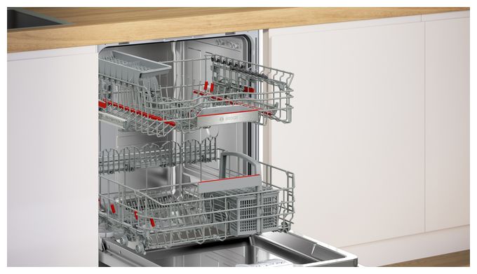 60 cm Geschirrspüler vollintegriert (ohne Front) sehr leise 13 Maßgedecke aquaStop Funktion Serie 6 SBT6EB802E 