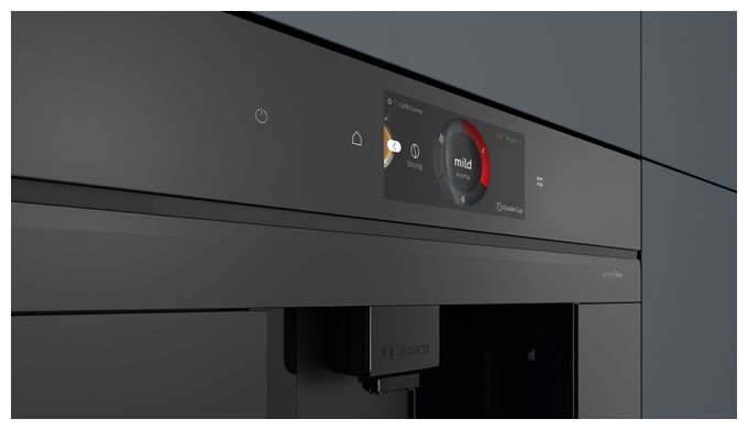 Kaffeevollautomat 19 bar 2,4 l 400 g AutoClean (Schwarz) Serie 8 CTL9181B0 Einbau 