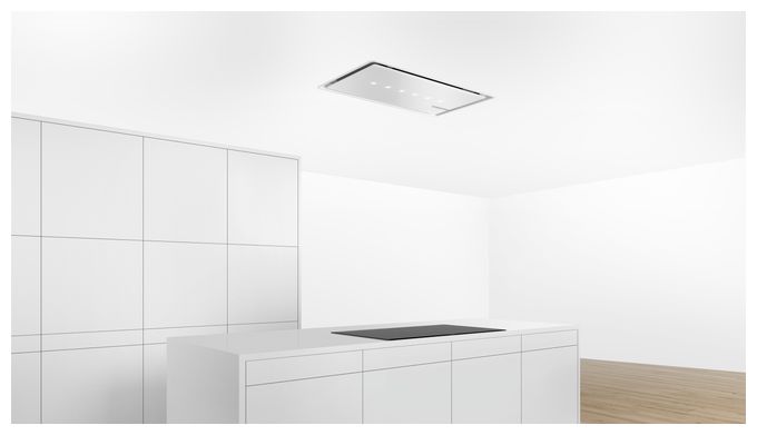 Abluft/Umluft Dunstabzugshaube/Esse Decke 91 cm (Silber) Serie 8 DRC99PS20 