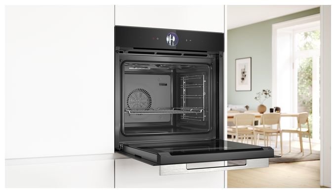 Einbaubackofen groß Dampfgaren AutoClean Serie 8 HSG7364B1 