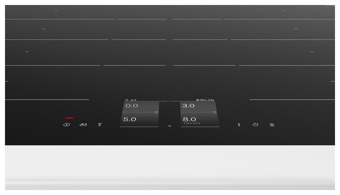 Induktions Kochfeld/Herdplatte 4 Zone(n) Serie 8 PXY801KW1E autarkes 80cm 