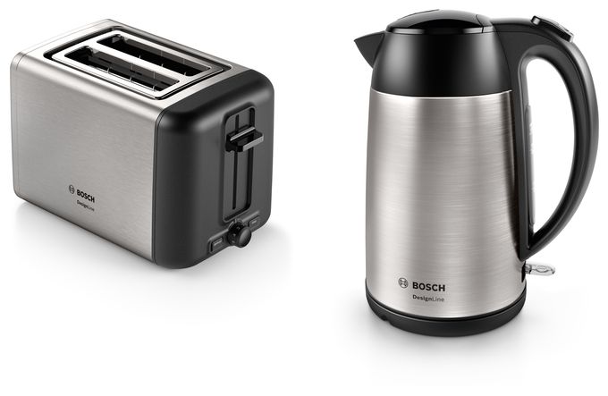 Toaster 970 W 2 Scheibe(n)  TAT3P420DE DesignLine (Schwarz, Silber) 