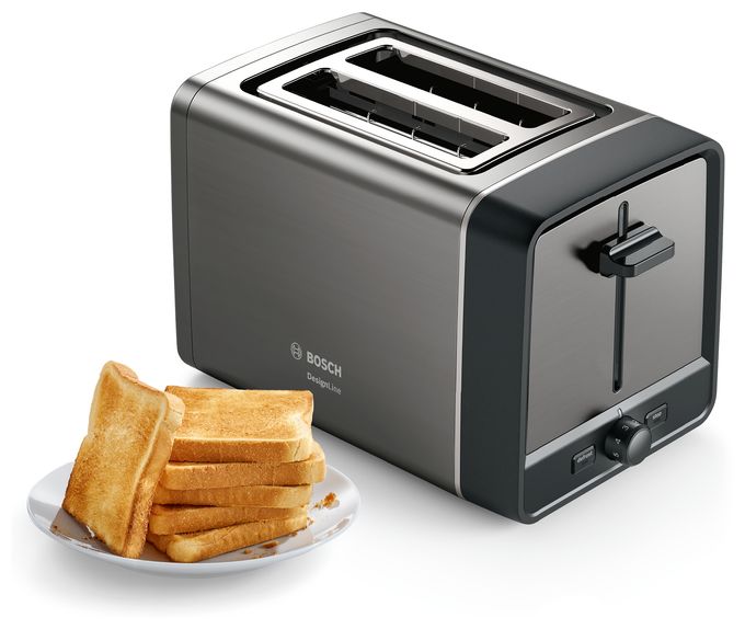 Toaster 970 W 2 Scheibe(n)  TAT5P425DE DesignLine (Anthrazit, Schwarz) 
