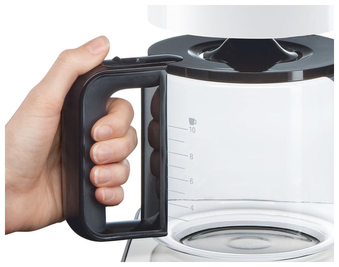 15 Tassen Filterkaffeemaschine 1,2 l  TKA8011 Styline (Anthrazit, Weiß) 