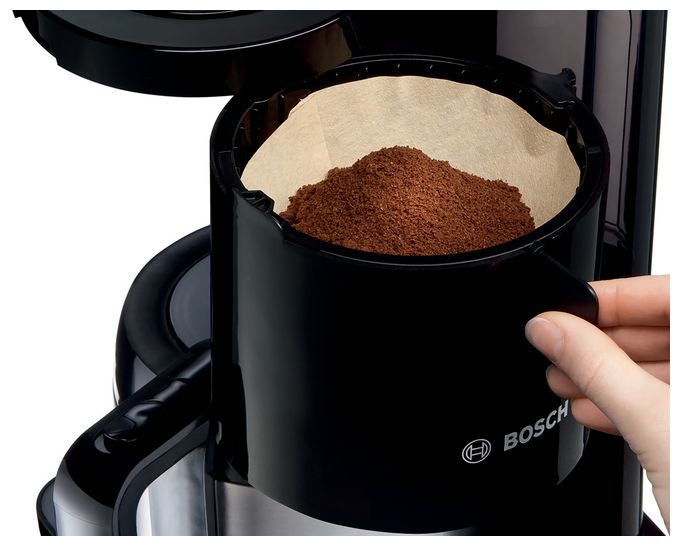 8 Tassen Thermo Filterkaffeemaschine 1,1 l  TKA8A053 Styline (Schwarz) 