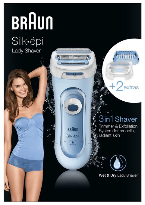 Nass&Trocken Epilierer/Damenrasierer 5-160 Ladyshaver 