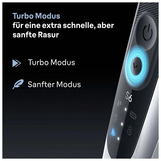 Nass&Trocken Rasierer Lithium-Ion (Li-Ion) Series 6 62-S7650cc 