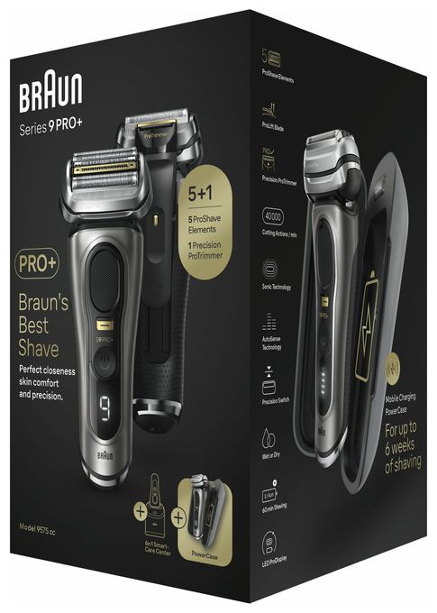Nass&Trocken Rasierer Lithium-Ion (Li-Ion) 90 min Series 9 Pro+ 9575cc Wet & Dry 
