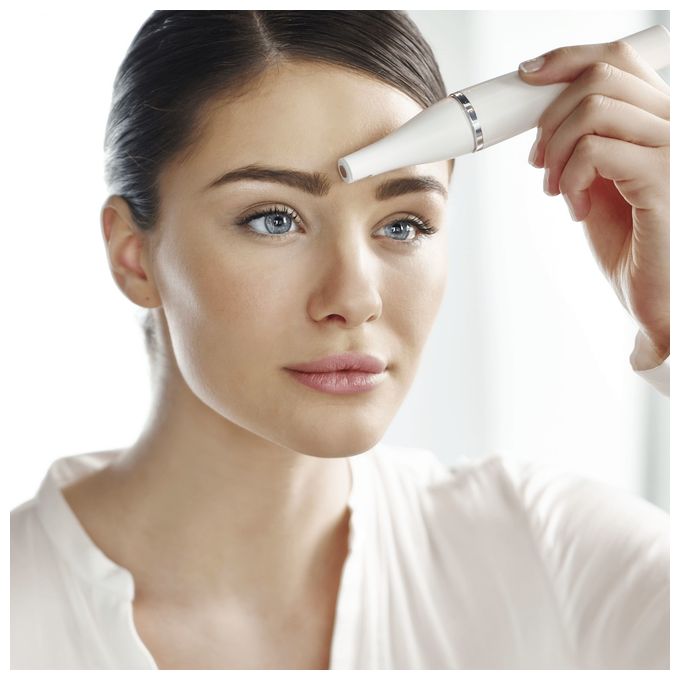 Trocken Epilierer/Damenrasierer Silk-épil Face 810 