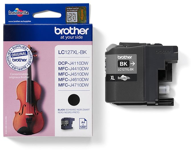originale Druckerpatronen Schwarz 1200 Seiten LC-127XLBK 