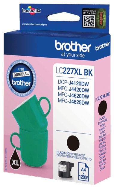 originale Druckerpatronen Schwarz 1200 Seiten LC-227XLBK 