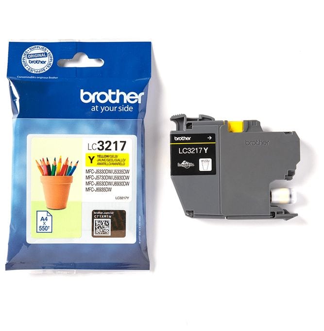 originale Druckerpatronen Gelb LC-3217Y 