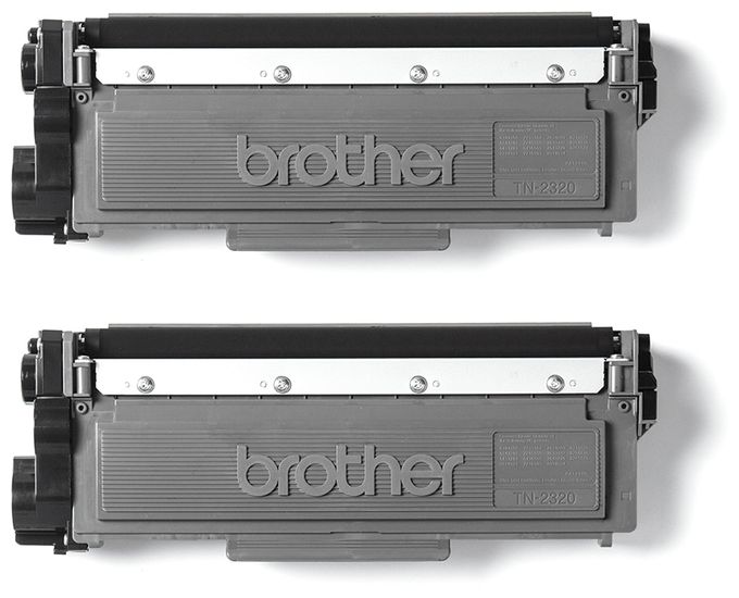 originale Druckerpatronen Schwarz TN-2320TWIN 