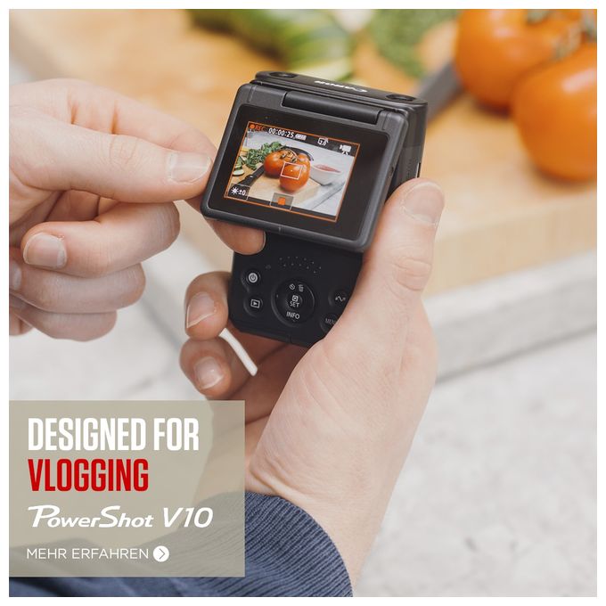 PowerShot V10 Silber Vlogging-Kit 