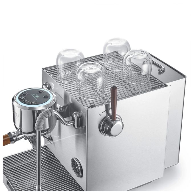 Siebträger Kaffeemaschine 19 bar 3000 W  1825 Espresso Gourmet Advanced (Silber) 