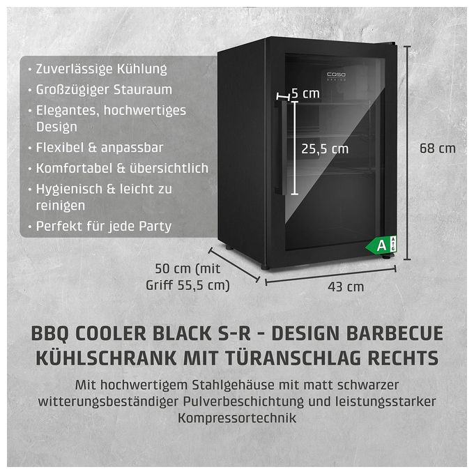 Weinkühler Freistehend BBQ Cooler S-R700 