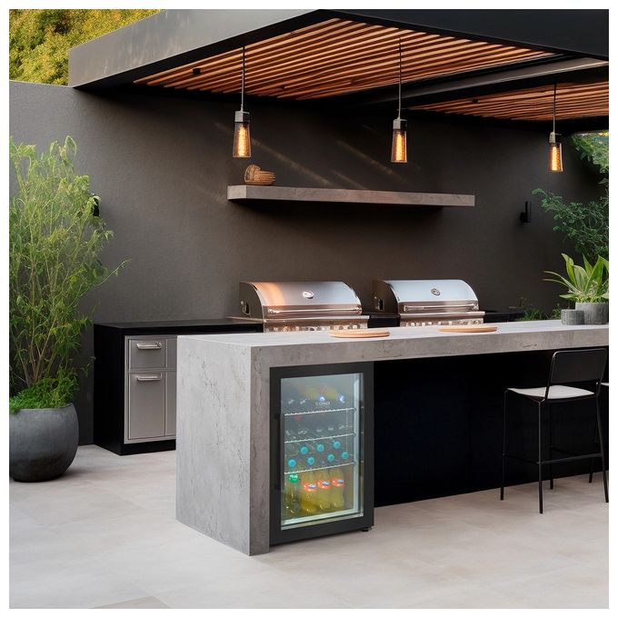 Weinkühler Freistehend BBQ Cooler S-R702 
