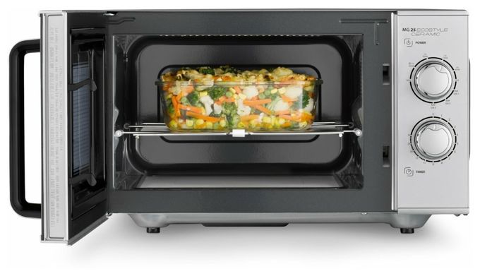 Standgeräte Solo 900 W Größe: mittel 5 Stufen Grill  MG25 Ecostyle (Silber) 