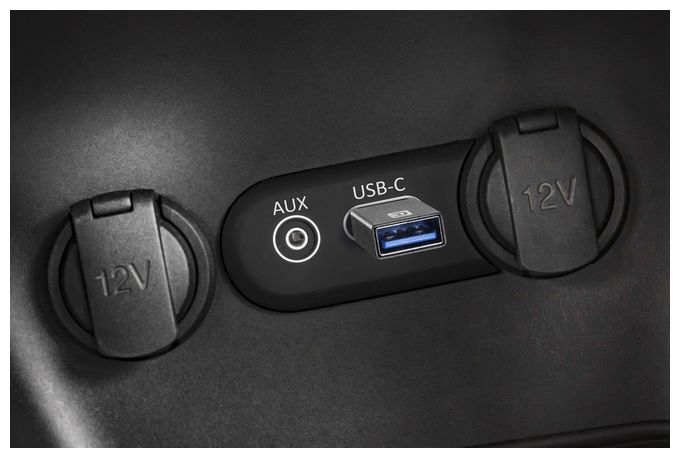 Stecker USB C auf USB A Buchse  Adapter (Schwarz) 