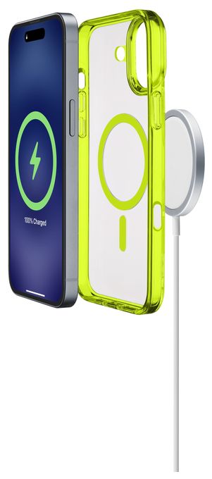 Cover für Apple iPhone 16  Iconic Mag (Limette) 