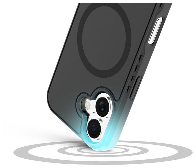 Mantelhülle für Apple iPhone 17  Icy Mag (Transparent) 