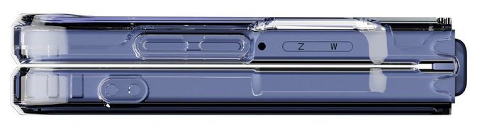 Mantelhülle für Samsung Galaxy Z Flip8  Impact Clear (Transparent) 