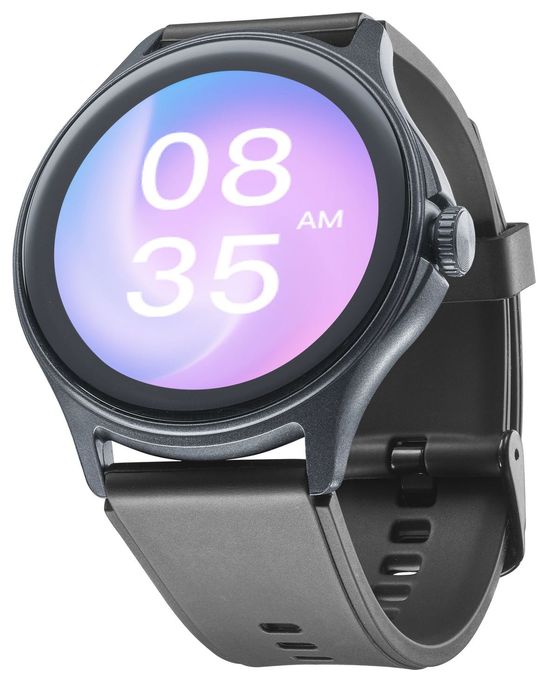 Digital Smartwatch Rund IP67 168 h  ION Pro Round (Schwarz) 