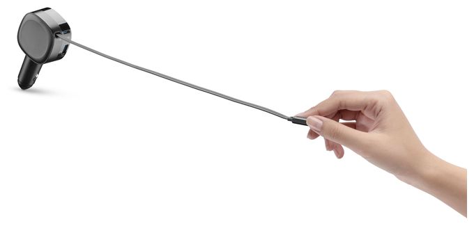 Retractable Car Charger 