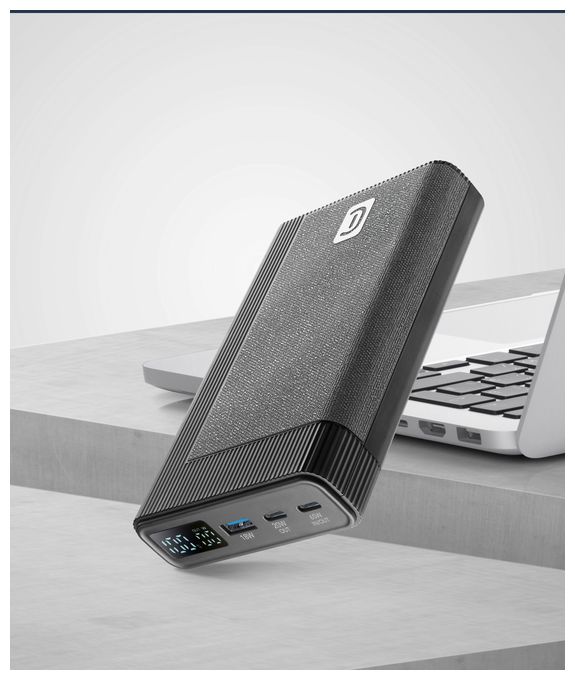 20000 mAh Powerbank USB Typ-C  Rocket (Schwarz) 