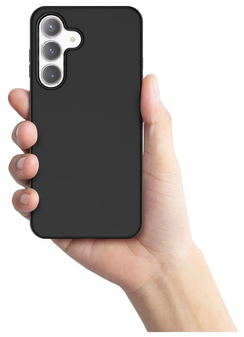 Cover für Samsung Galaxy S25 FE  Sensation+ (Schwarz) 
