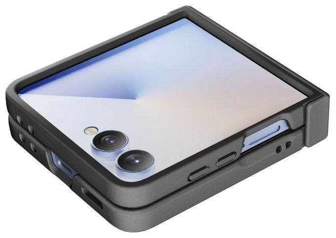 Cover für Samsung Galaxy Z Flip7  Shield Pro (Schwarz) 