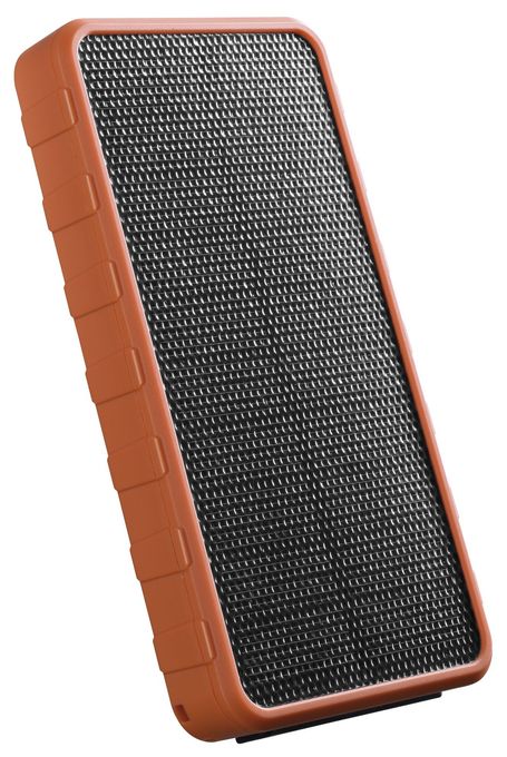 10000 mAh Powerbank USB Typ-C  Solar (Orange) 