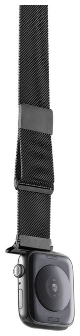 Armband 0 mm Apple Watch 42/44/45/49 mm  Steel Band (Schwarz) 