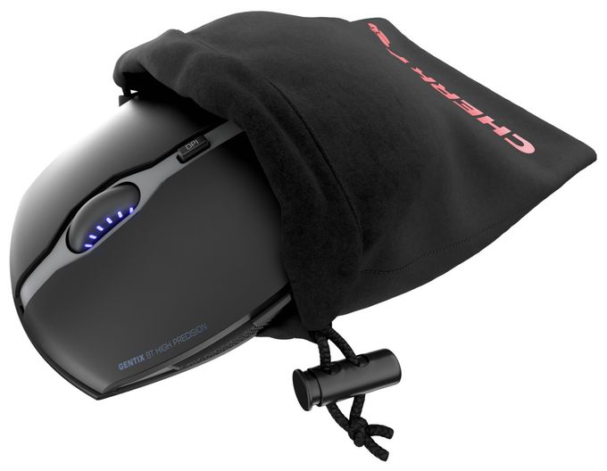 2000 DPI Gaming Maus Optisch  Gentix BT (Schwarz) 