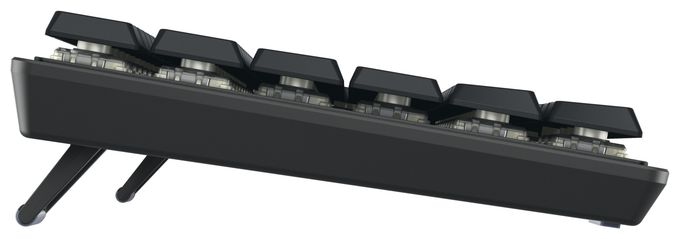 LED Heimbüro Tastatur USB + Bluetooth  KW550MX LP (Schwarz) 