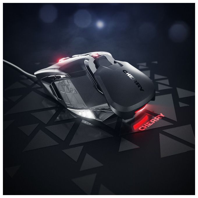 12000 DPI Gaming Maus Optisch  MC9620 FPS (Schwarz) 