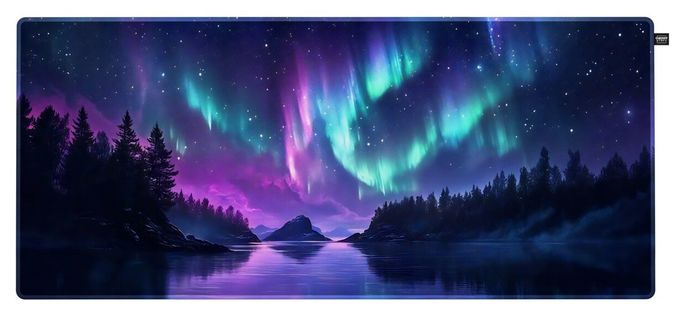 RGB-LED Home Tastatur USB  XTRFY K5V2 & GP6 Northern Light Bundle (Mehrfarbig) 