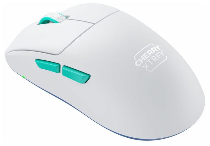 26000 DPI Gaming Maus (Blau, Türkis, Weiß) M68 Wireless 