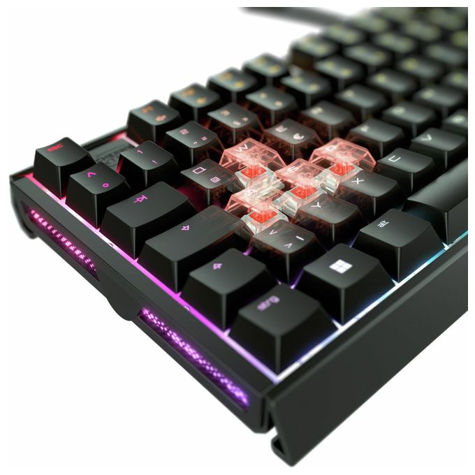 RGB-LED Gaming Tastatur USB  MX3.1 (Schwarz) 