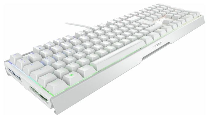 RGB-LED Gaming Tastatur USB  MX3.1 (Weiß) 