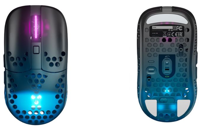 Gaming Maus Optisch  MZ1 RGB (Schwarz) 