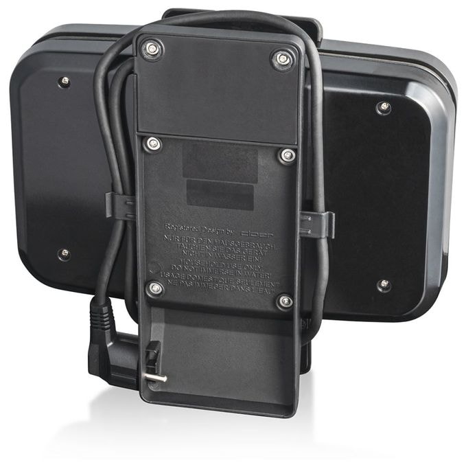 Waffeleisen quadratisch für 2 Waffel(n) 1000 W 1459 
