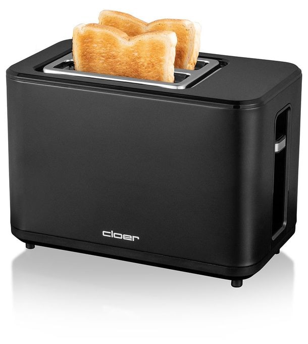 Toaster 900 W 2 Scheibe(n)  3930 (Schwarz) 