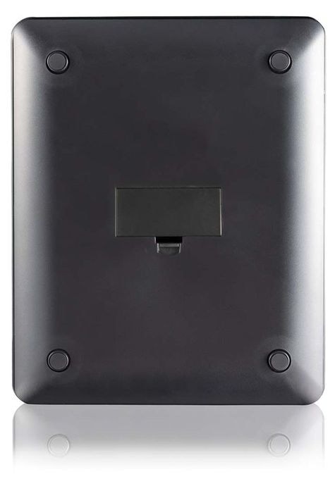 Elektronische Küchenwaage bis 10 kg Genauigkeit 5 g  6870 (Schwarz) 