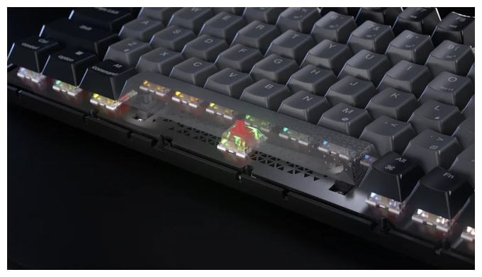 Gaming Tastatur RF kabellos + USB  K65 Plus Wireless (Schwarz) 