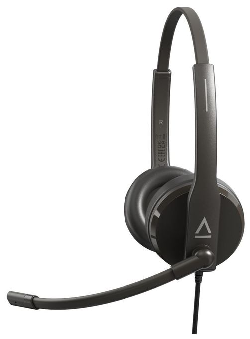 Ohraufliegender Kopfhörer Kabelgebunden USB Typ-A  HS-230 (Schwarz) 