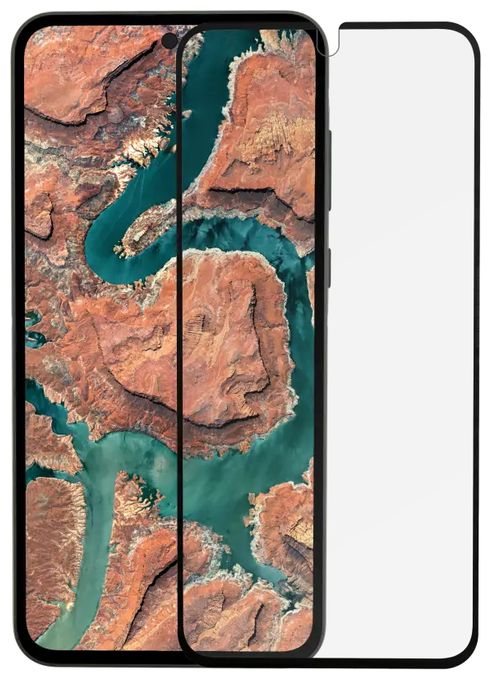 Klare Bildschirmschutzfolie Kunststoff 9H für  Samsung Galaxy A15 Antibakteriell eco-shield 