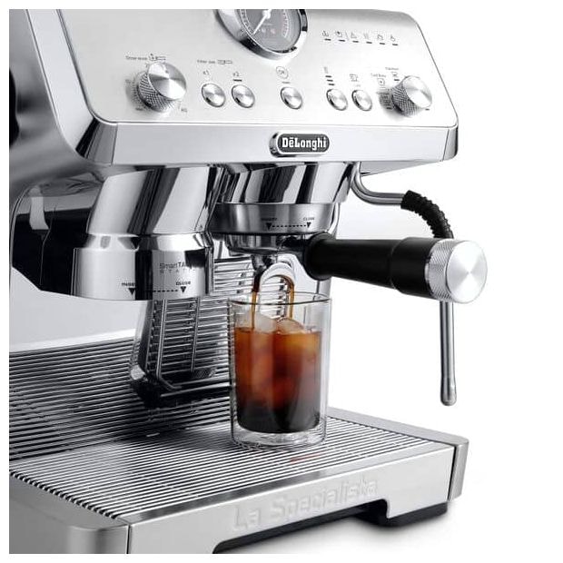 Siebträger Kaffeemaschine 19 bar 1550 W  EC9555.M La Specialista Opera (Edelstahl) 